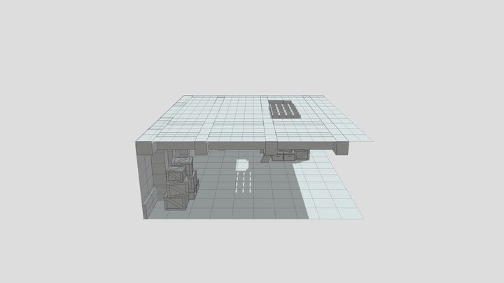 Ship Scene Section10 3D Model