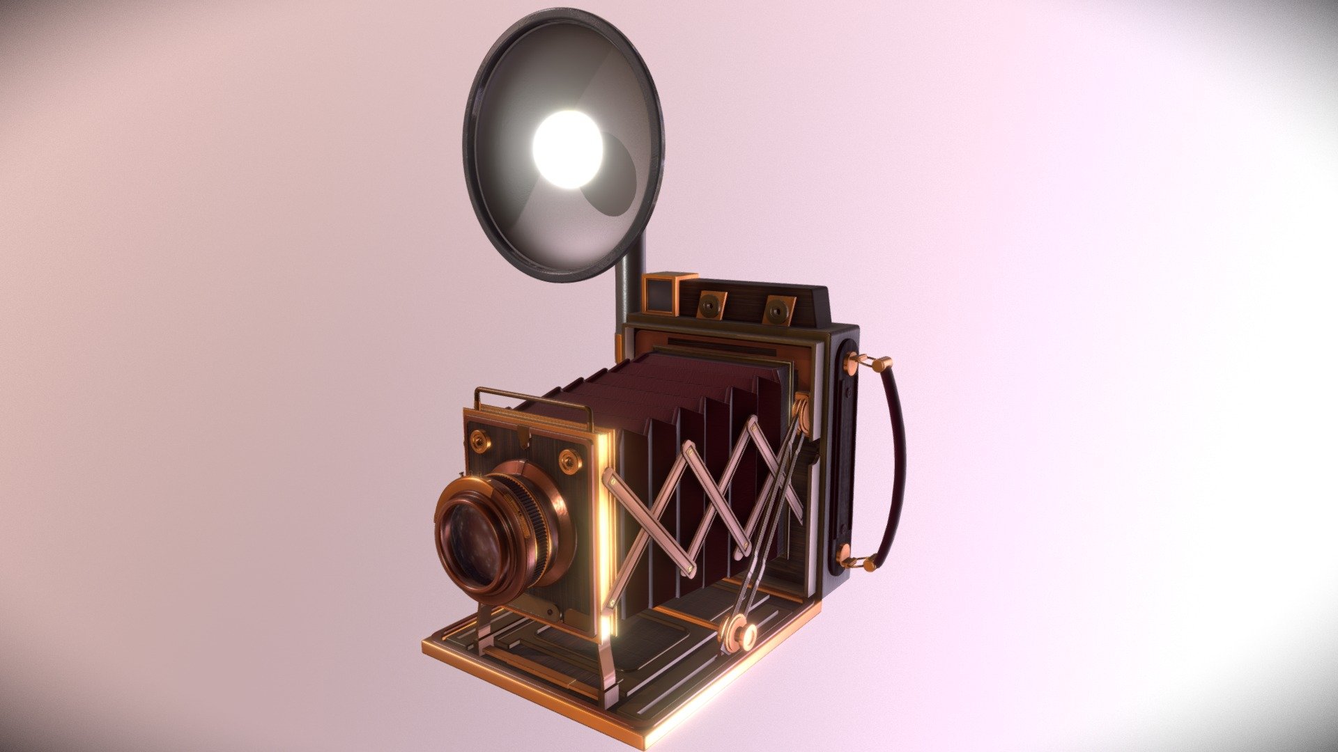 Bellows camera - Concept Art - 3D model by Guillaume PERRET (@Guillaume ...