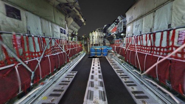 CC130E RCAF Hercules 3D Model