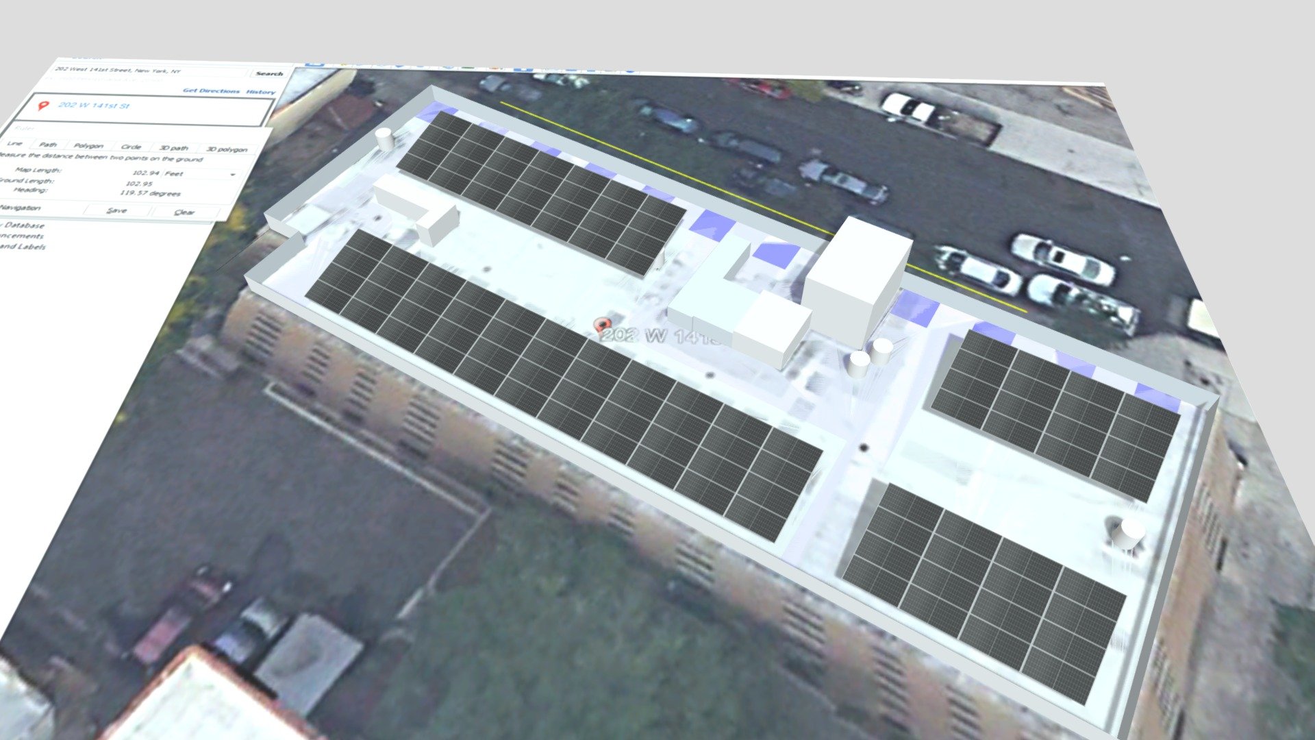 202 West 141st St 104 Mod Tilt 3D model by brooklynsolarworks