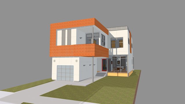 Modern Home 3D Model