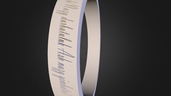 The One Ring 3D Model