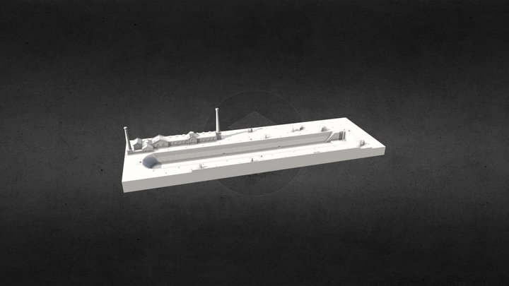 Thompson Graving Dock 1:1000 3D Model