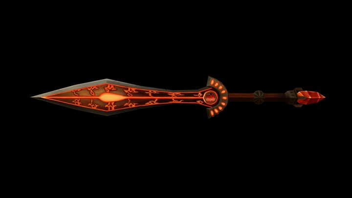 Voldrethar, Dark Blade of Oblivion 3D Model
