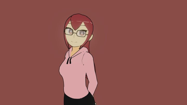 Ann 3D fanart 3D Model