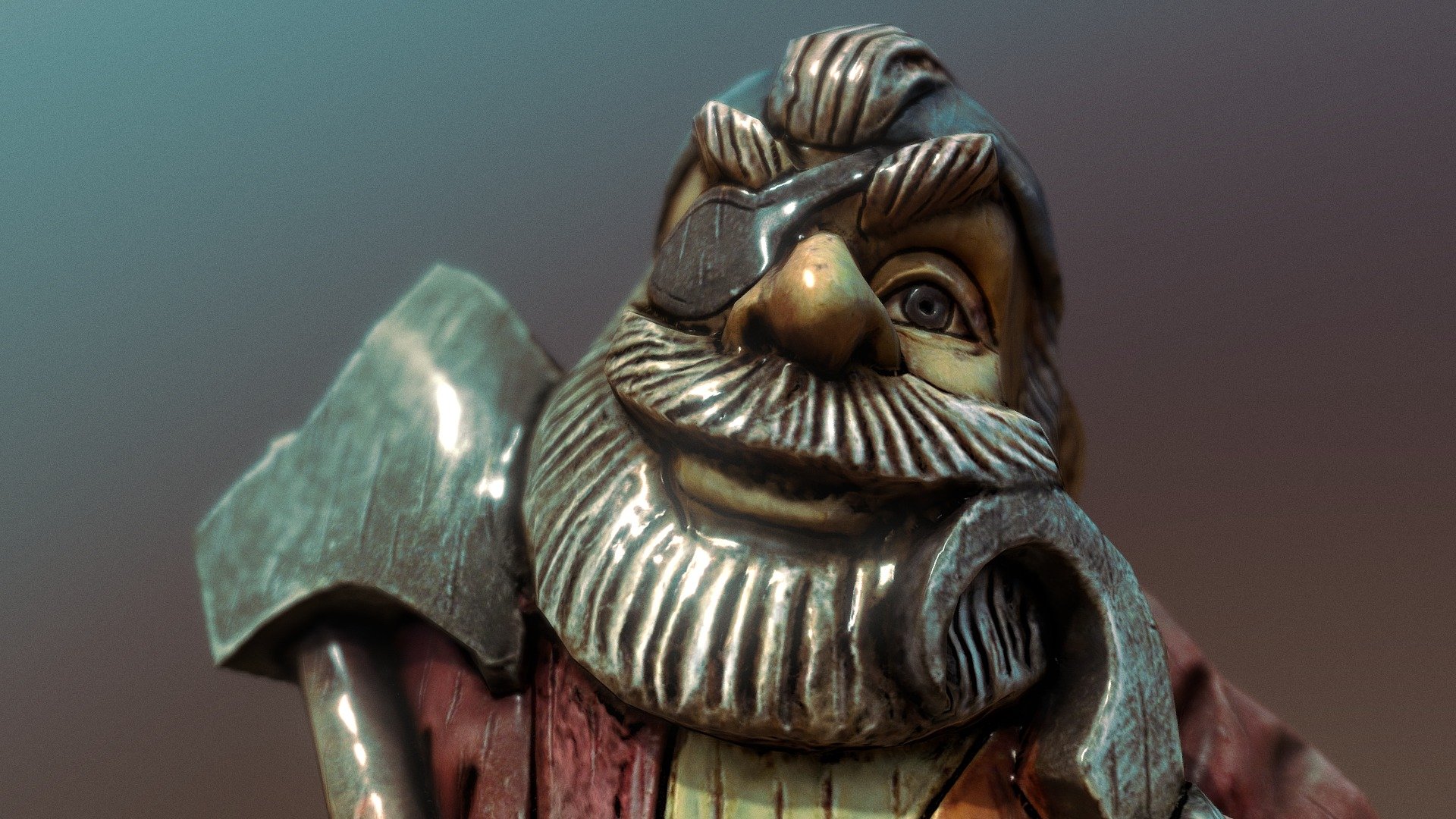 Pirate of Malta Low poly