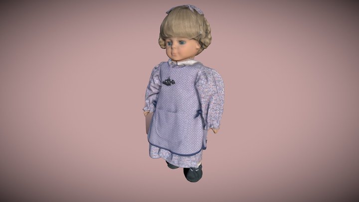 Girl Doll 3D Model