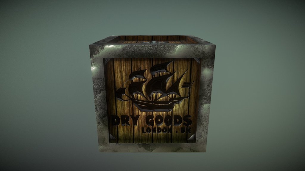 Wooden Shipping Crate