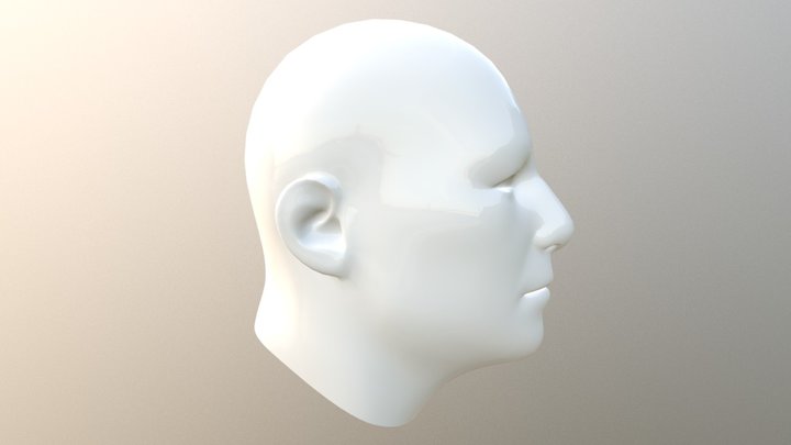 Mannequin head 3D Model