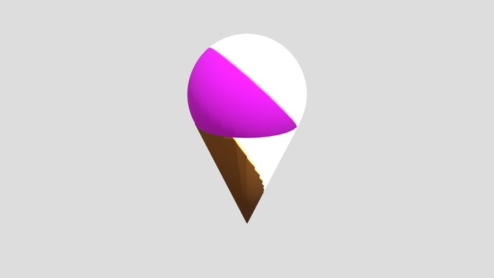 Low poly Ice cream