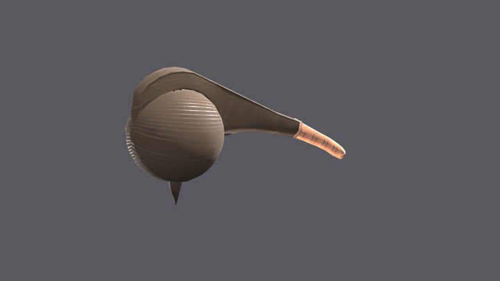 Tribal Club 3D Model