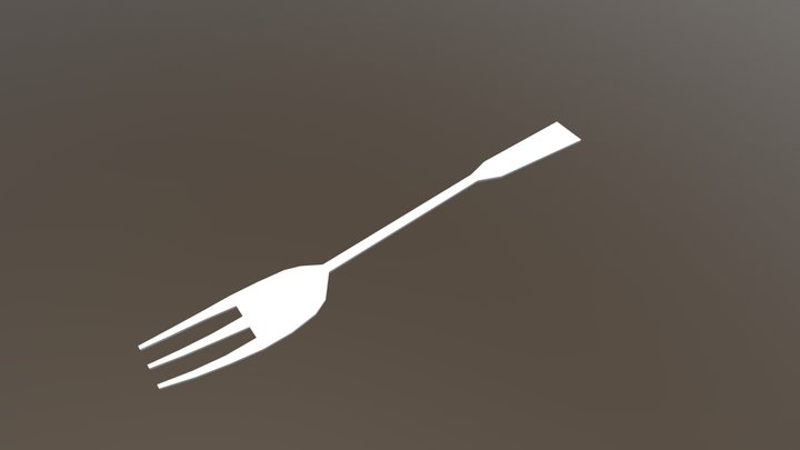 Fork 3D Model