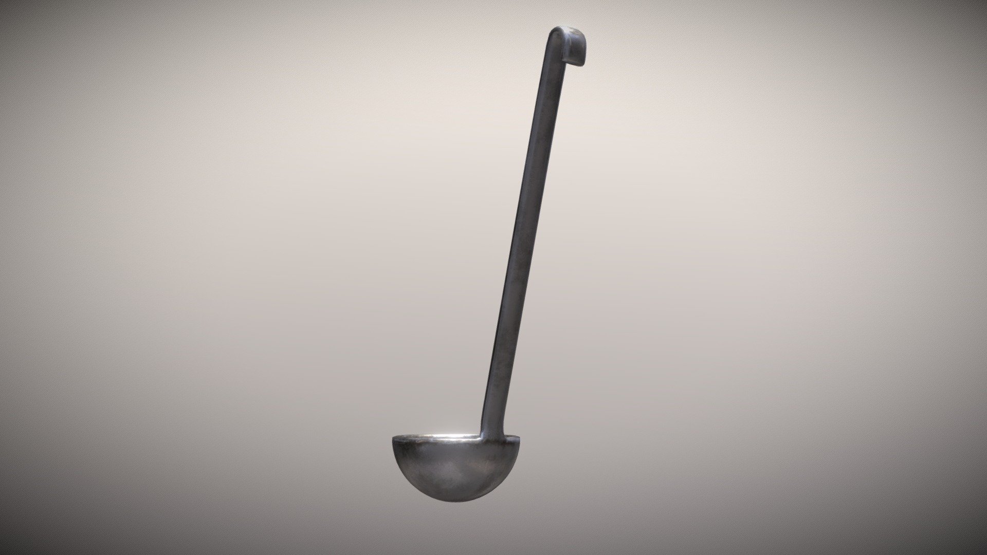 Ladle 3D model by Pixel_D3v [f58533d] Sketchfab