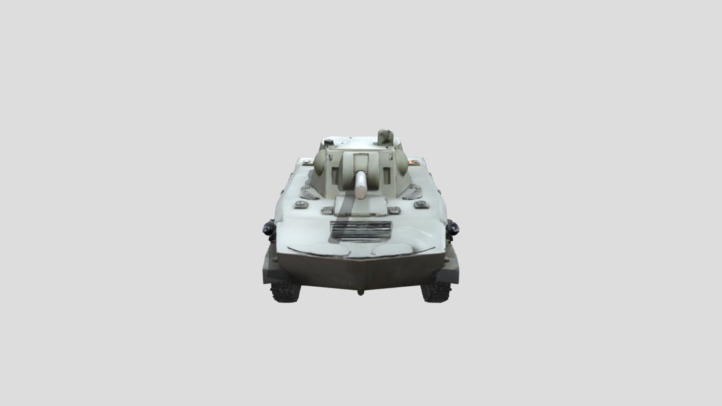 Soviet-era tracked armored tank destroyer