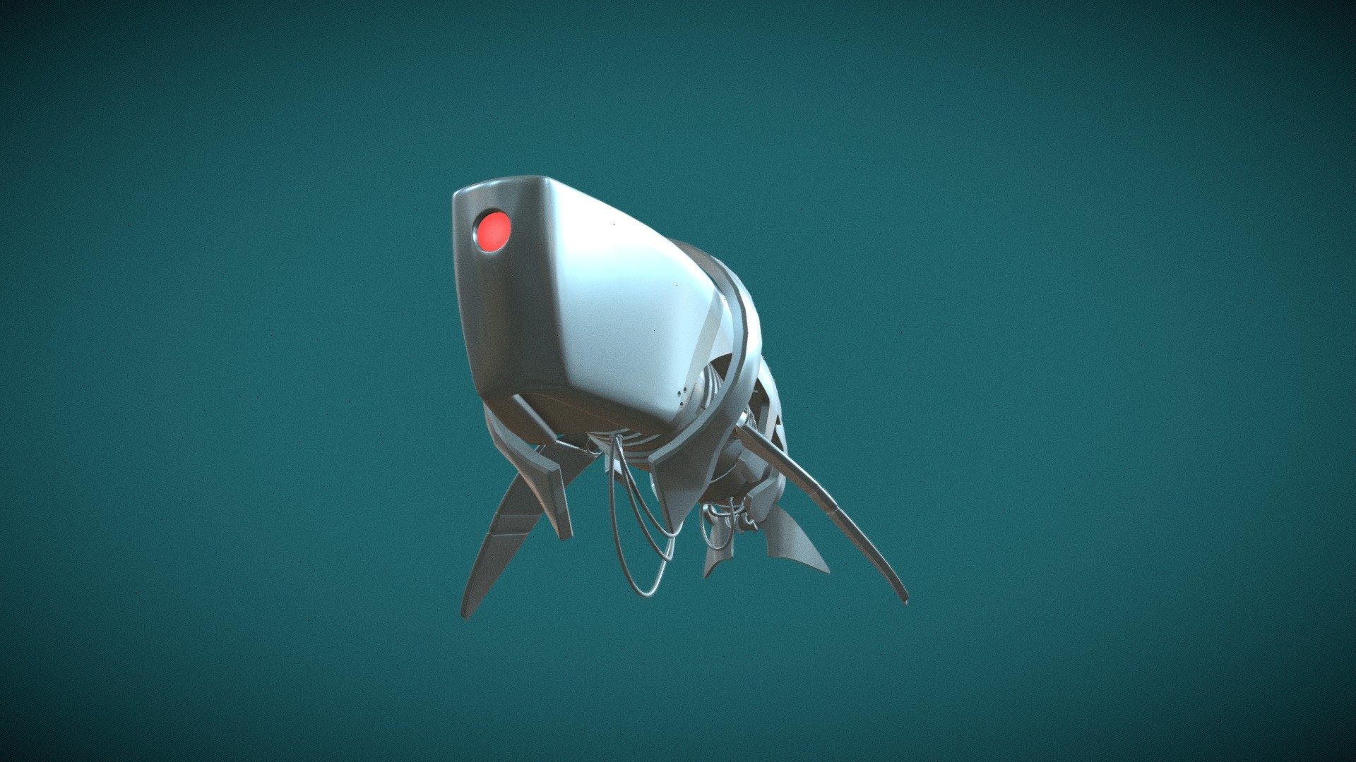 Robot Shark - Download Free 3D model by Aero 3D (@Aero_3D) [f5866c6 ...