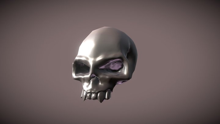 Orc skull_school_test 3D Model