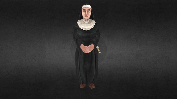 Evil Nun 2 | Sister Enda 3D Model