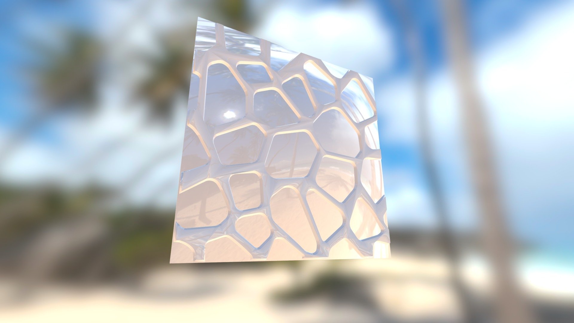 Decorative wallpanel