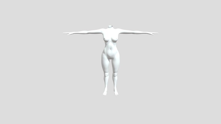 Base Woman 3D Model