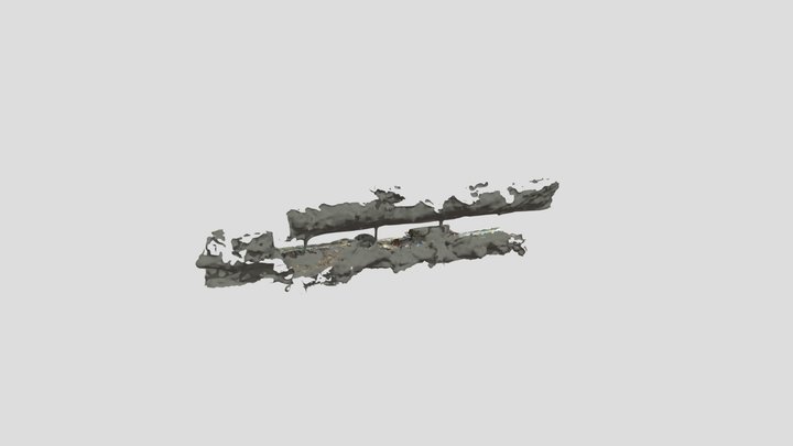 Skatepark_textured_mesh_medpoly_glb 3D Model