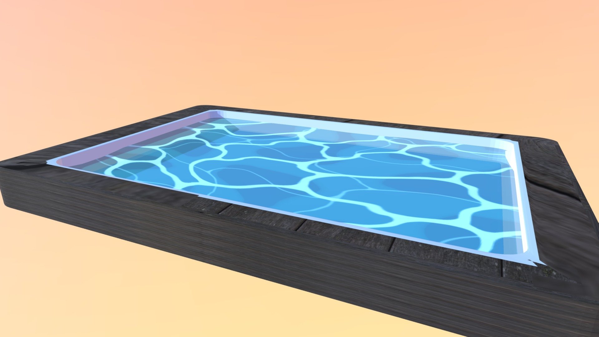 Swimming pool - 3D model by iteacher [f58900f] - Sketchfab