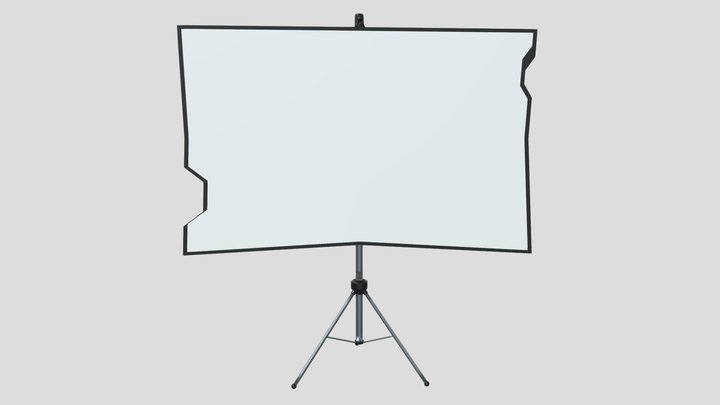 Epic Mickey - Projector screen 3D Model