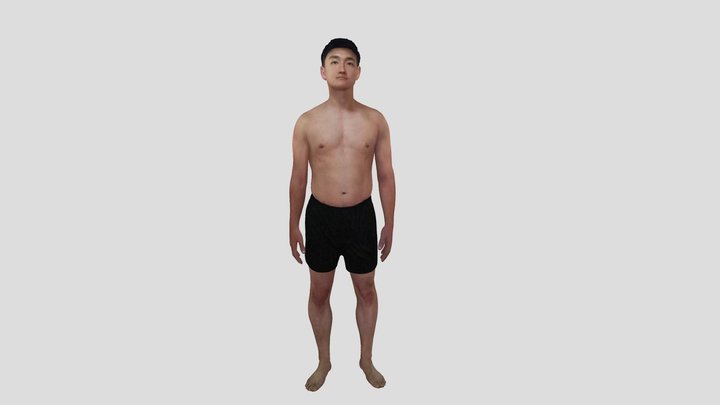 wu_naked_uv 3D Model