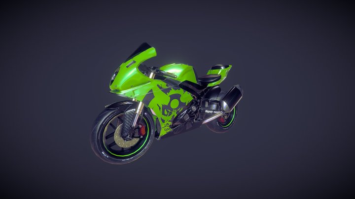 1000 GSX-R Ronin 3D Model