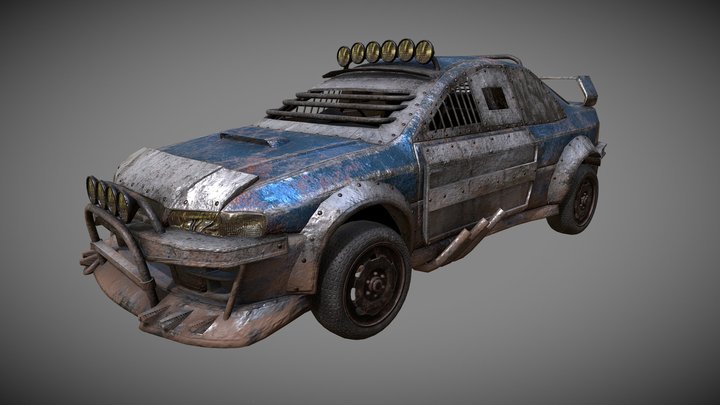 Subaru Impreza apocalypse 3D Model