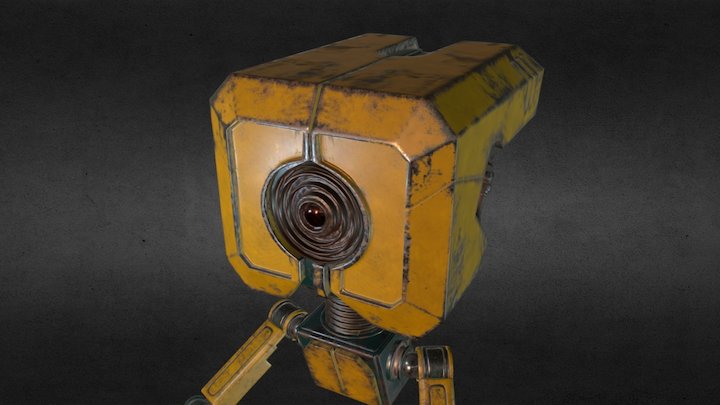 Robot model PBR 3D Model