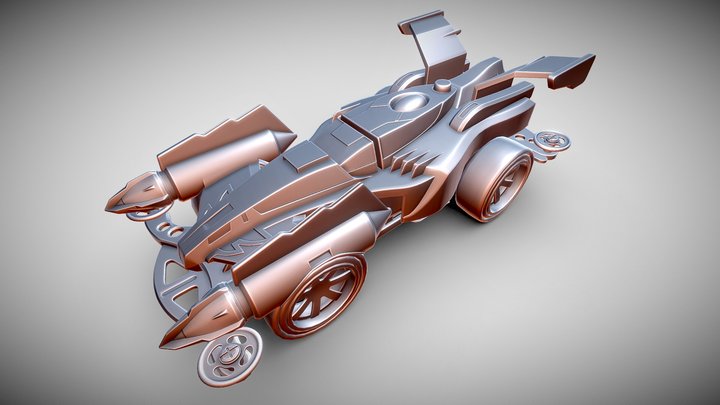 Scan 2 Go Cars "Junger" 3D Model