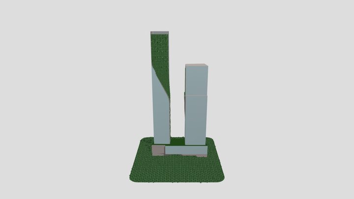 STHBNK Model 181221 Bush 3D Model