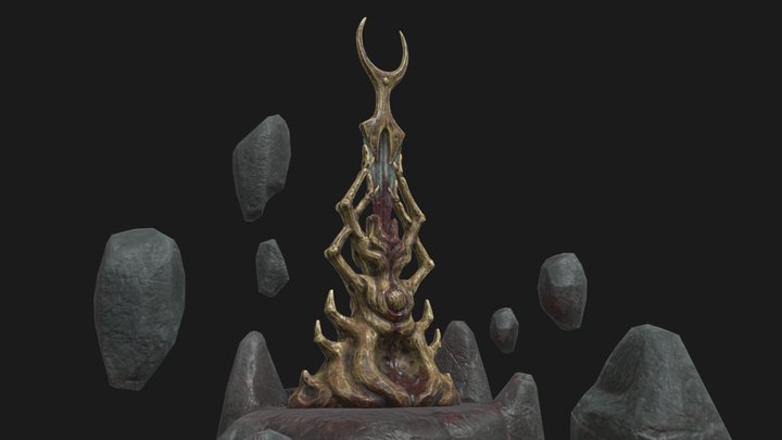 Oracle's Fang 3D Model