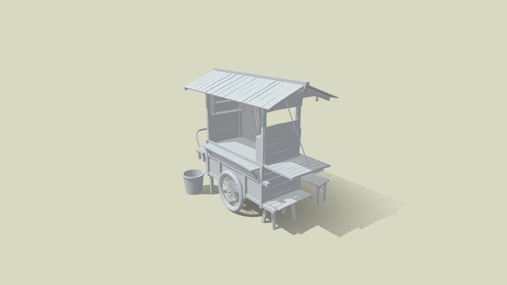 Cart 3D Model