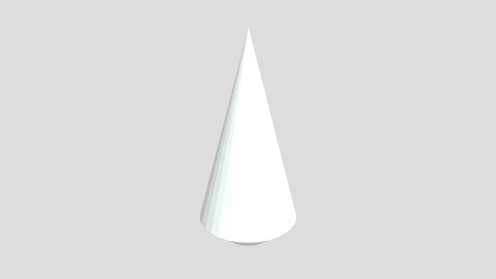 First Low Poly Tree 3D Model