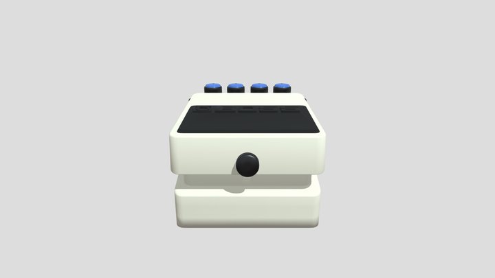Boss Delay Pedal Guitar Effect By Djh