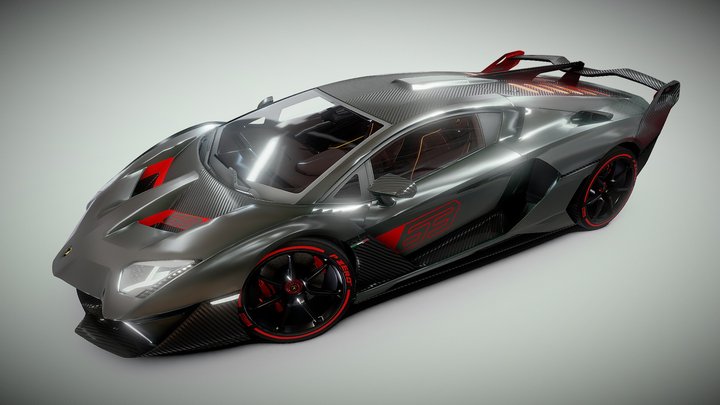 Lamborghini-terzo-millennio 3D models - Sketchfab