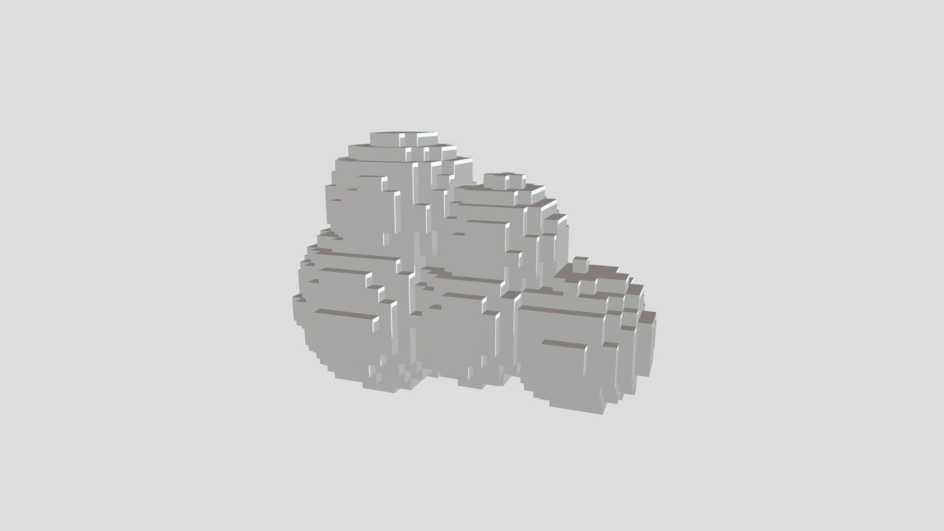 Cloud / 雲 (Voxel)