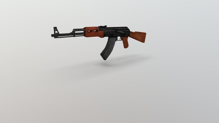 AK-47 3D Model