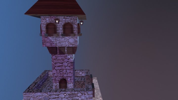 Torre Medieval 3D Model