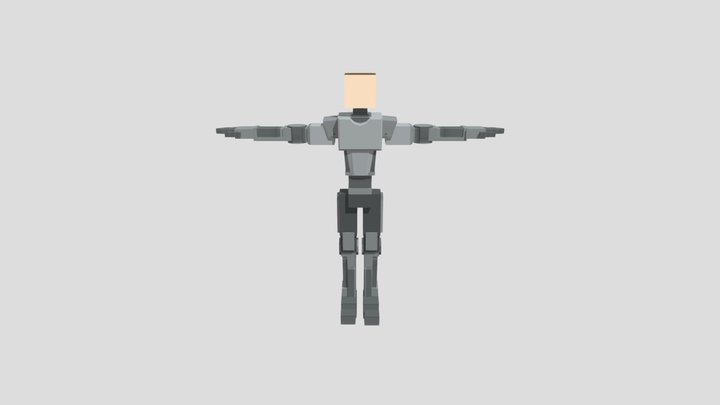 GoreBox Robot Player Model 3D Model
