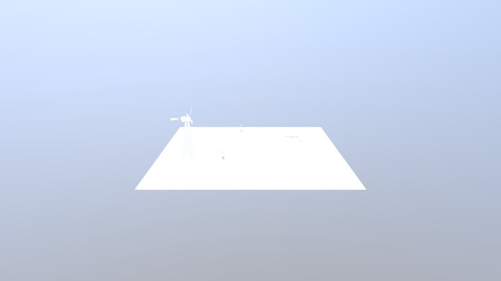Courage decor 3D Model