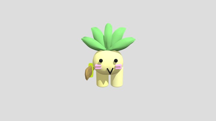 Turnip Boy 3D Model