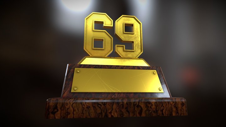 Trophy 69 3D Model