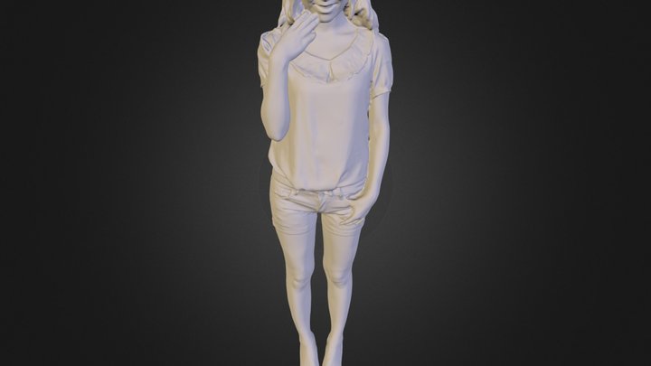 黄帽美女to-max.zip 3D Model