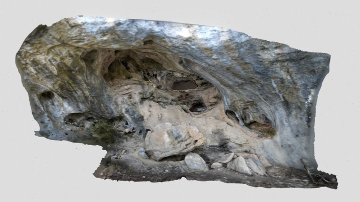 Exterior_Cuevas de los Cintos de Requejo II 3D Model
