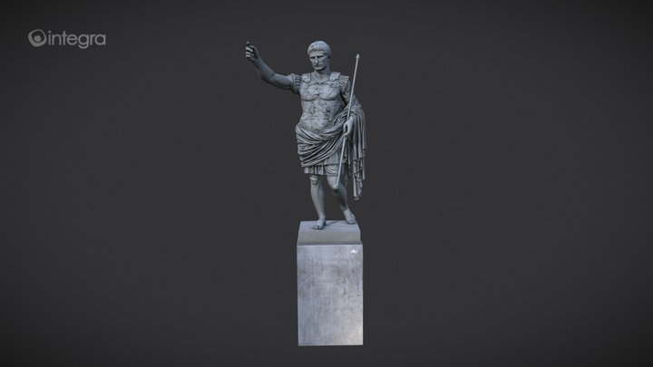 Augusto de Prima Porta, Zaragoza 3D Model