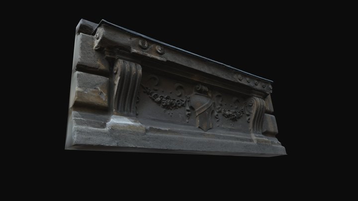 Shield ornament 3D Model