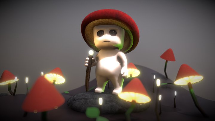 MushRoom Character 3D Model