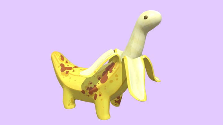 Bananasaurus 3D Model